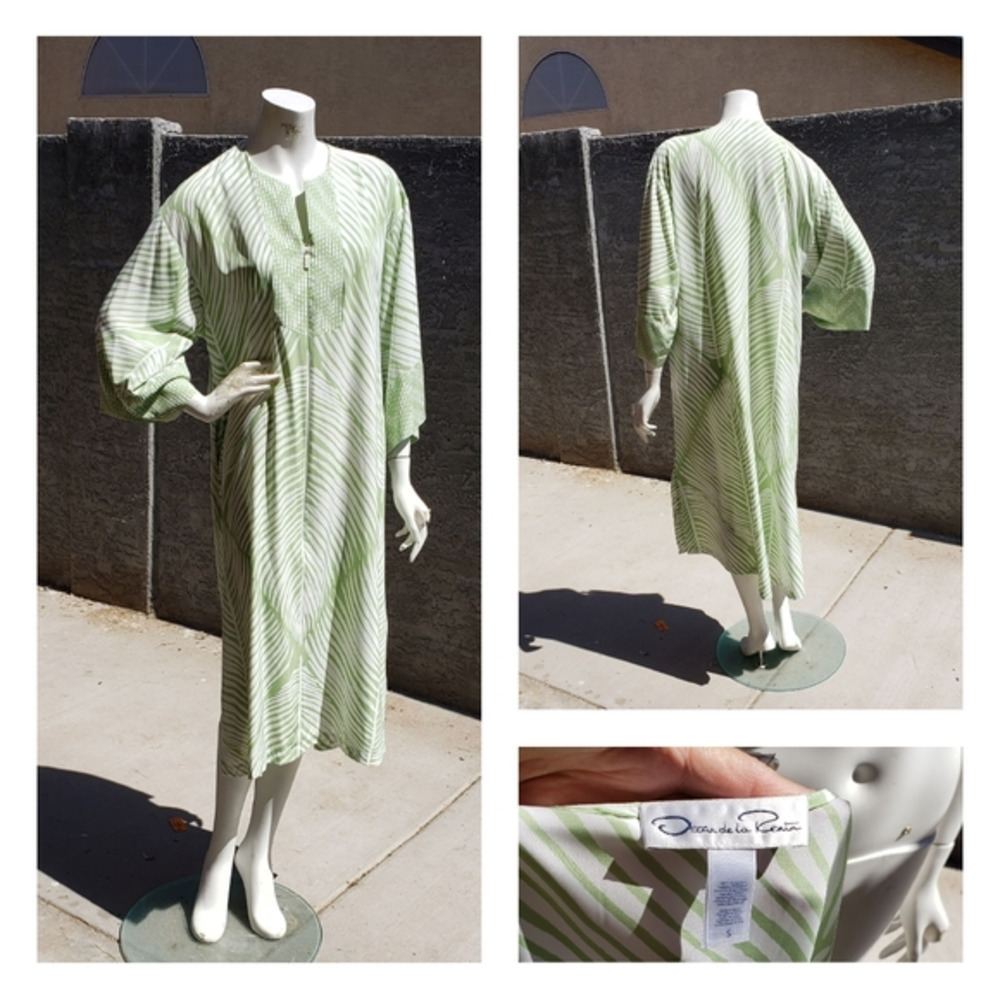 Oscar De La Renta Robe House Dress